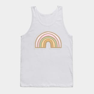 Rainbow No. 10 - delicate golden jewel Tank Top